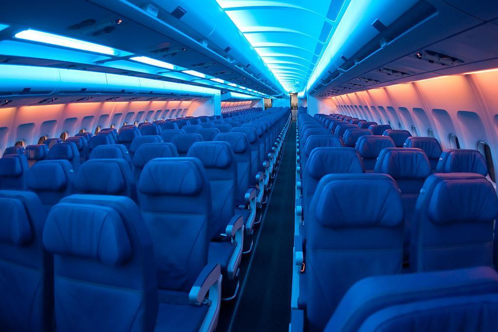 Future Plastics - intérieur d’avion