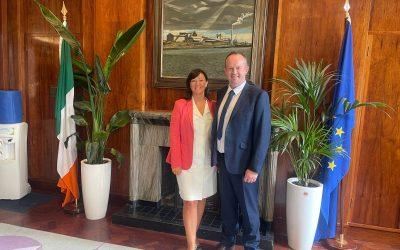 Emerald Aero Group meet Minister Peter Burke